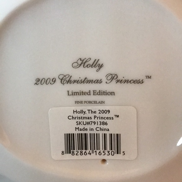 🎄Lenox 24kt. Gold Decorated Figurine - Holly 2009 - Picture 11 of 12